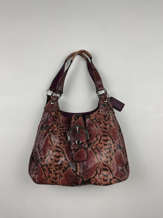 Coach Snake Print Soho Lynn Tote Bag