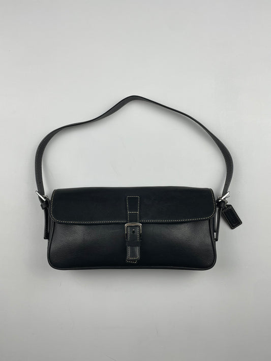 Coach Hampton Flap Baguette Bag