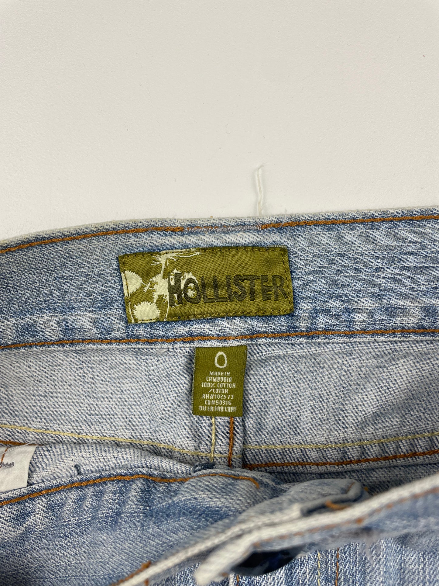 Hollister Denim Mini Skirt