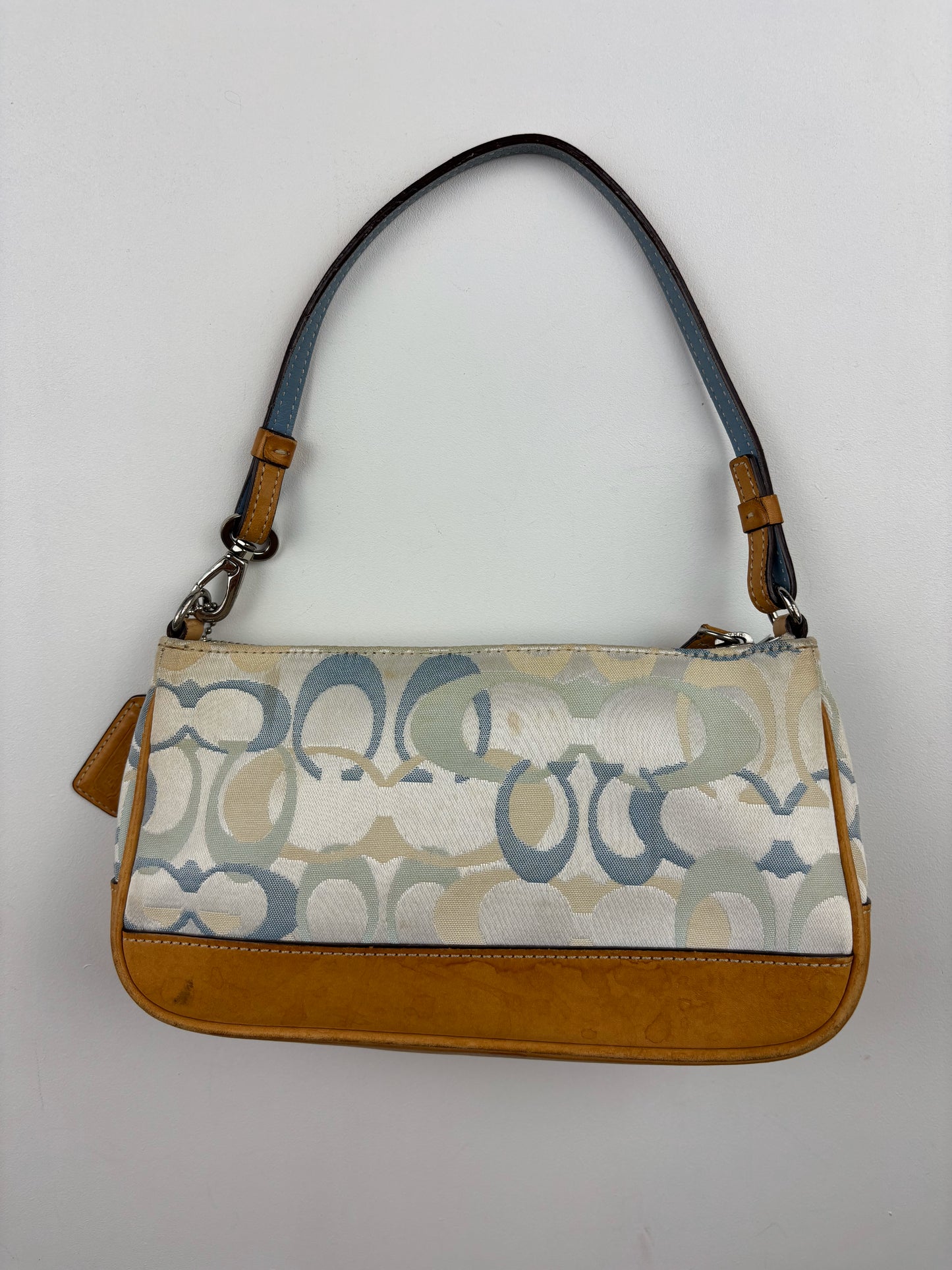 Coach Signature Blue Optic Demi Bag