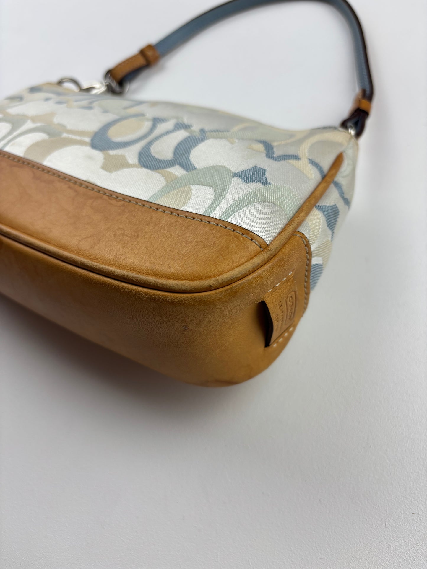 Coach Signature Blue Optic Demi Bag