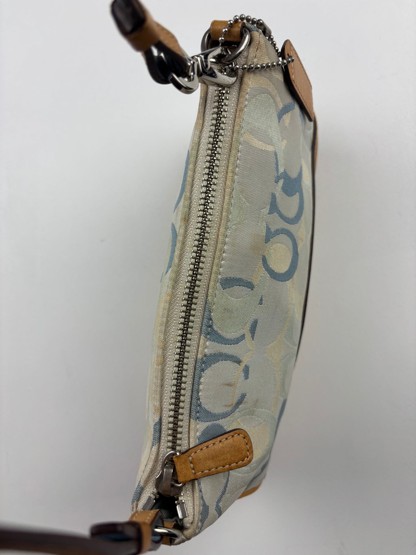 Coach Signature Blue Optic Demi Bag