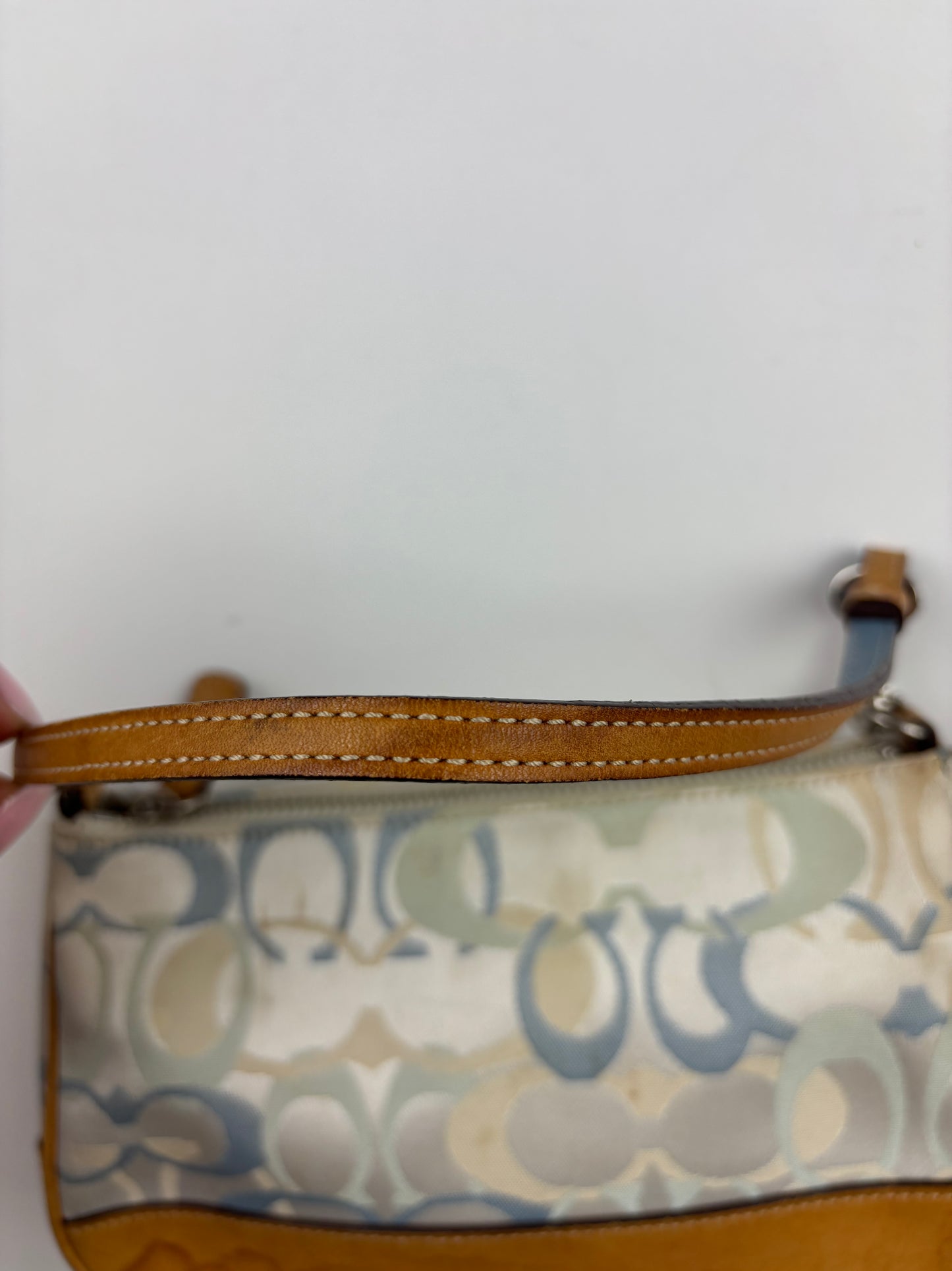 Coach Signature Blue Optic Demi Bag