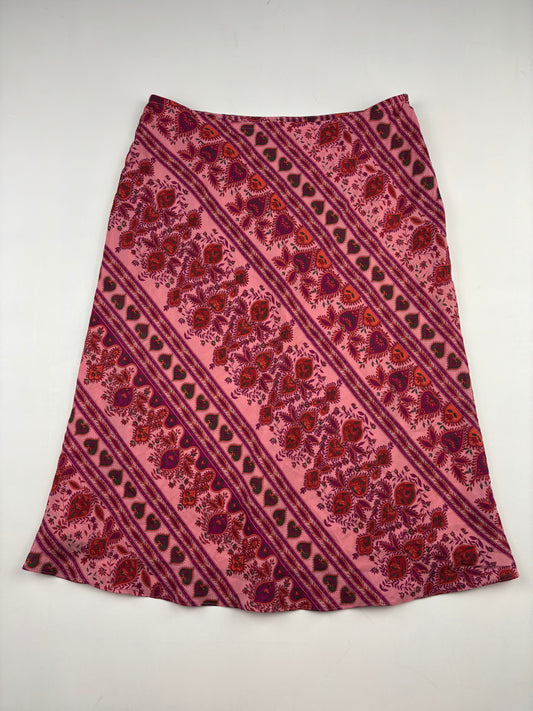 2000s Pink Midi Skirt