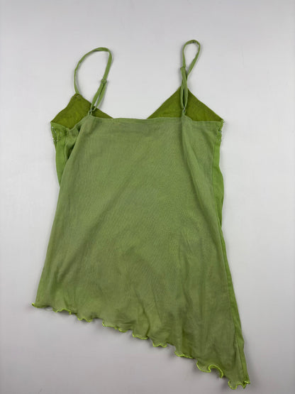 Y2K Asymmetric Sequin Cami