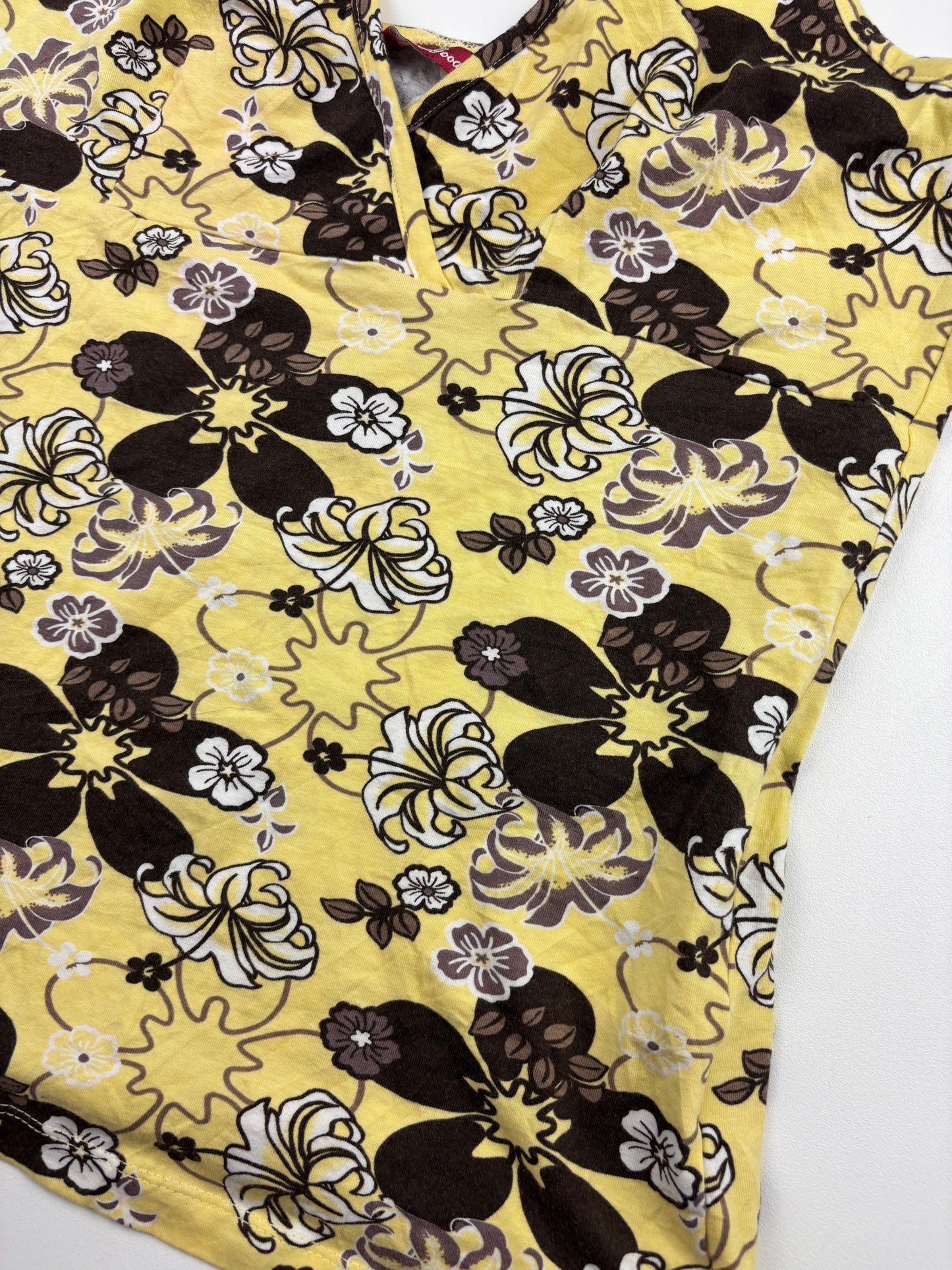 Yellow Summery Y2K Halter