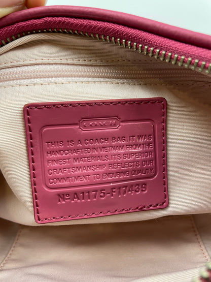 Coach Demi Stripe Shoulder Bag