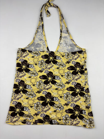 Yellow Summery Y2K Halter