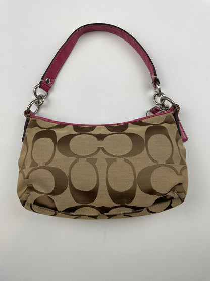 Coach Demi Stripe Shoulder Bag