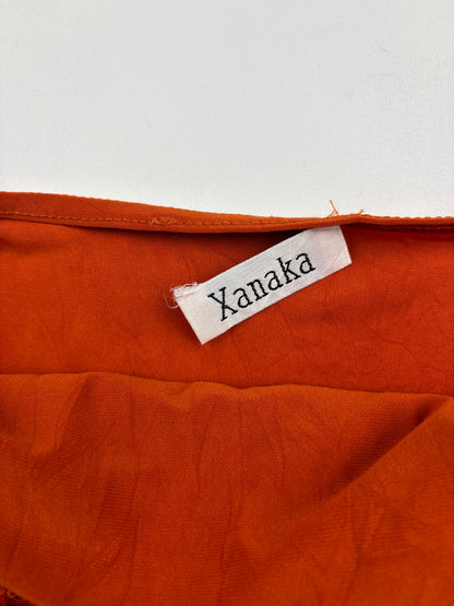 Y2K High Neck Sequin Top