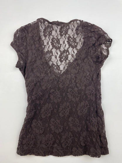 2000's Lace Tshirt