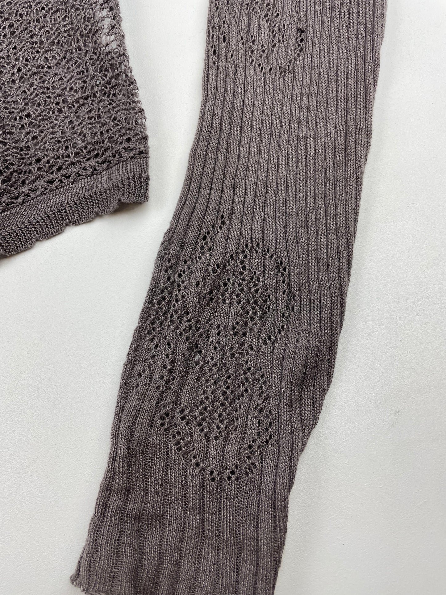 Crochet Cropped Cardigan