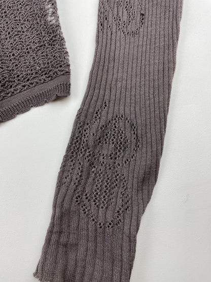 Crochet Cropped Cardigan