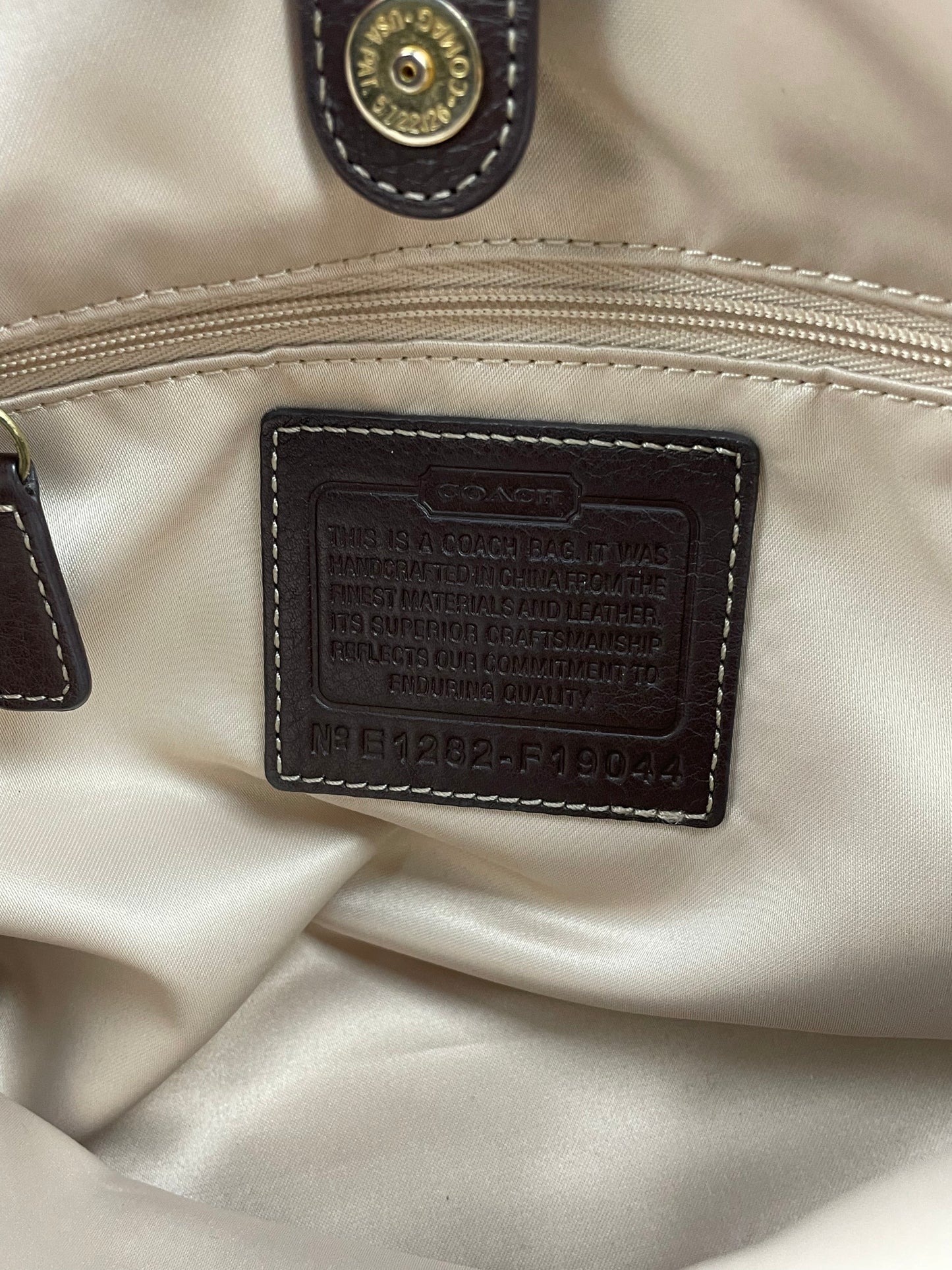 Coach Penelope Carry All Tote Bag