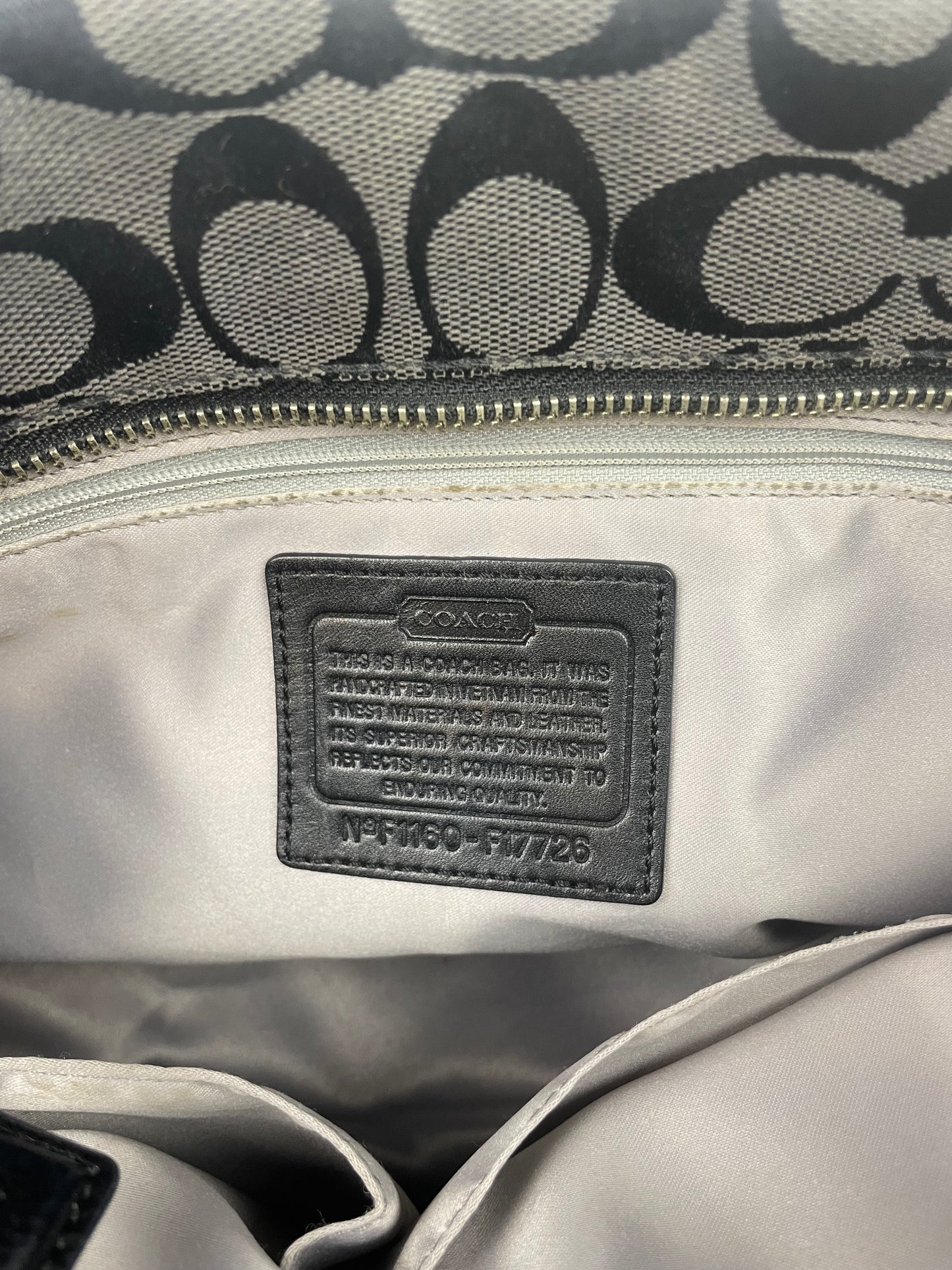 Coach Signature Madeline Tote Bag