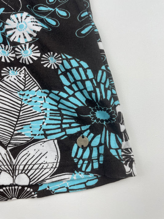 Blue and Brown 2000s Tank Top