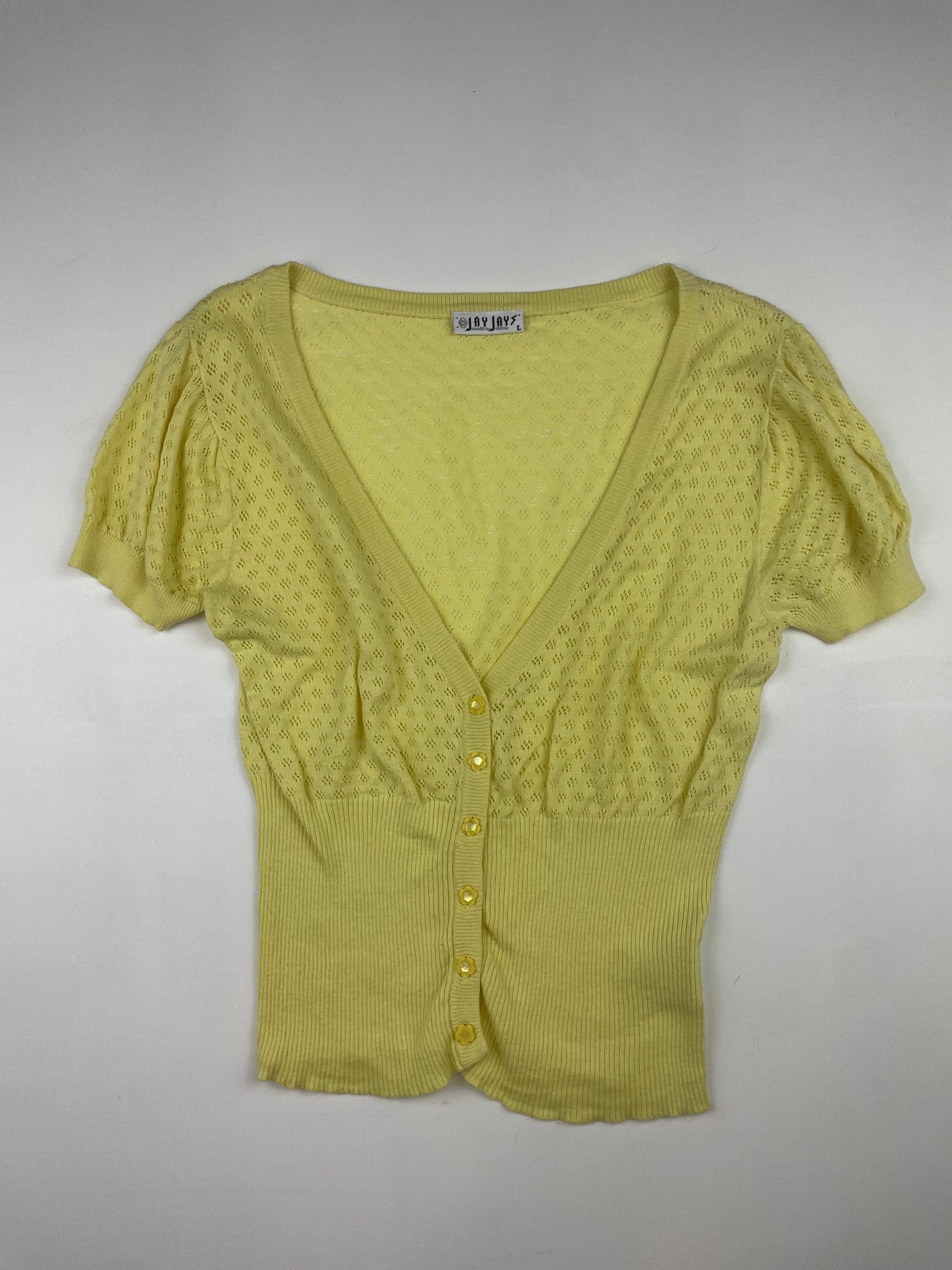 2000s Short Sleeve Cardigan