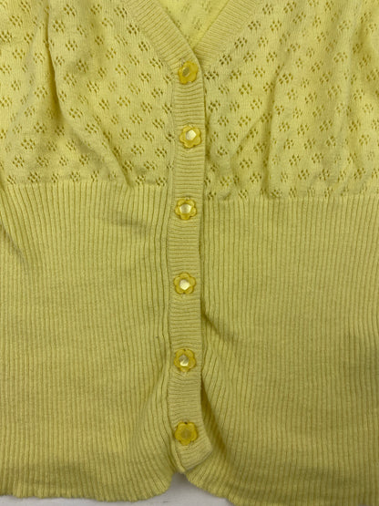 2000s Short Sleeve Cardigan