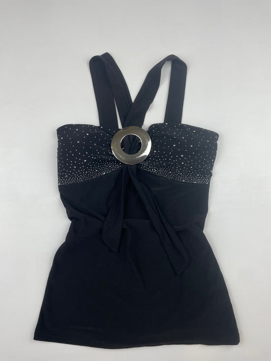 Buckle Rhine Stone Cami