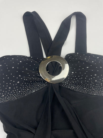 Buckle Rhine Stone Cami