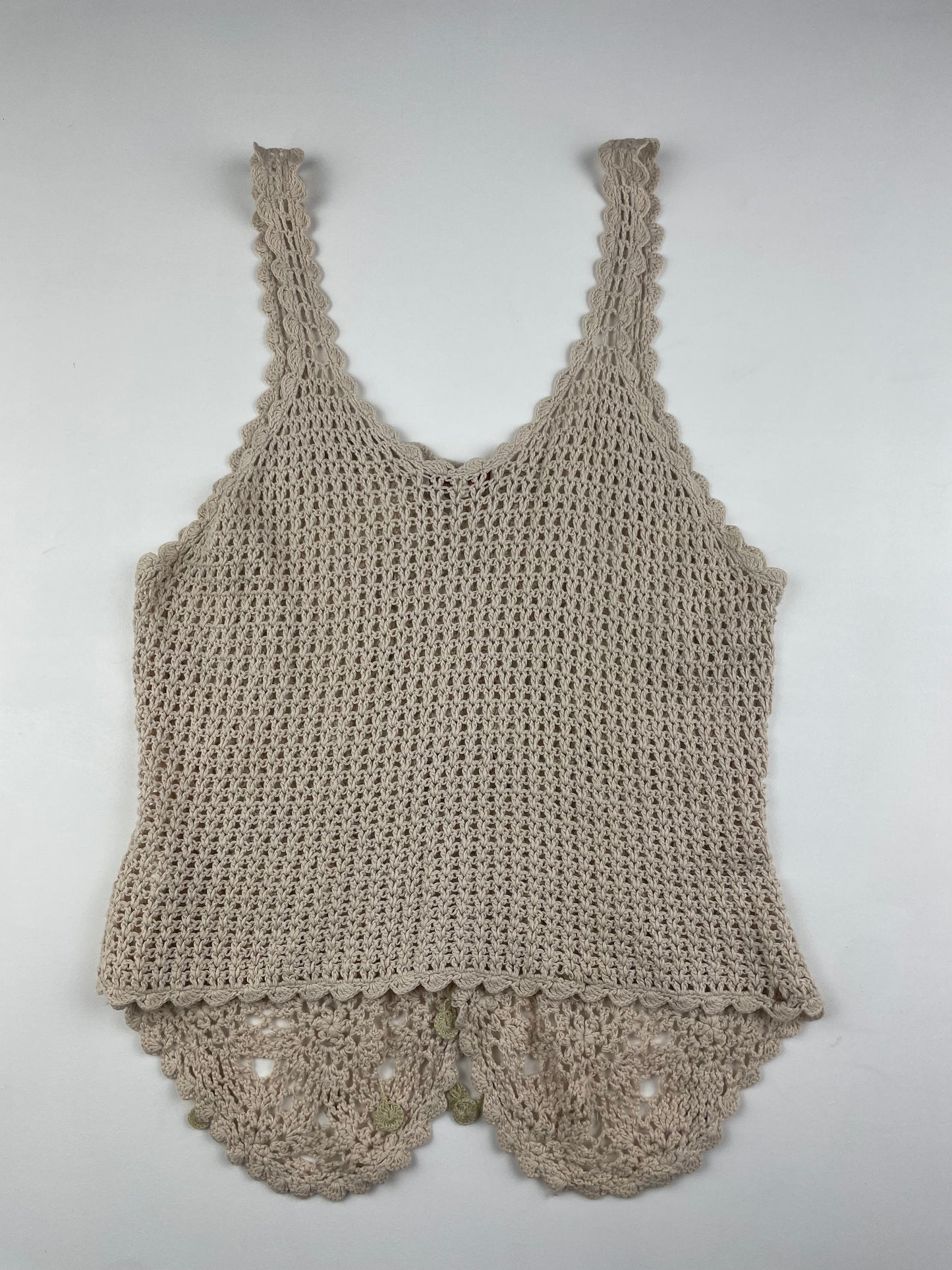 Crochet Button Cami
