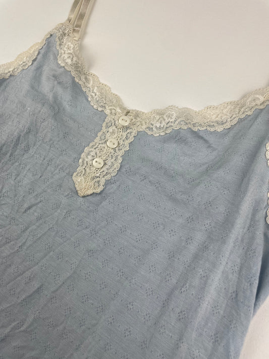 Baby Blue Lace Cami