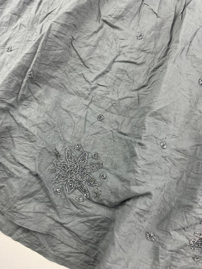 Beaded 2000s Grey Cami