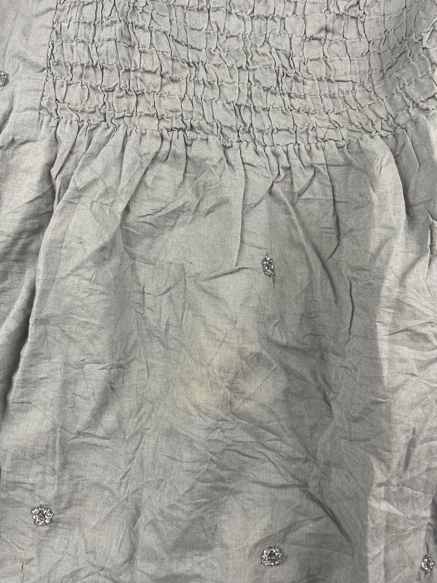 Beaded 2000s Grey Cami