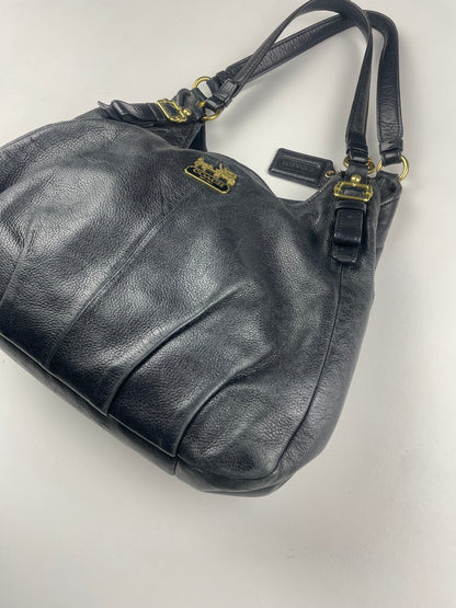 Coach Madison Maggie Black Tote
