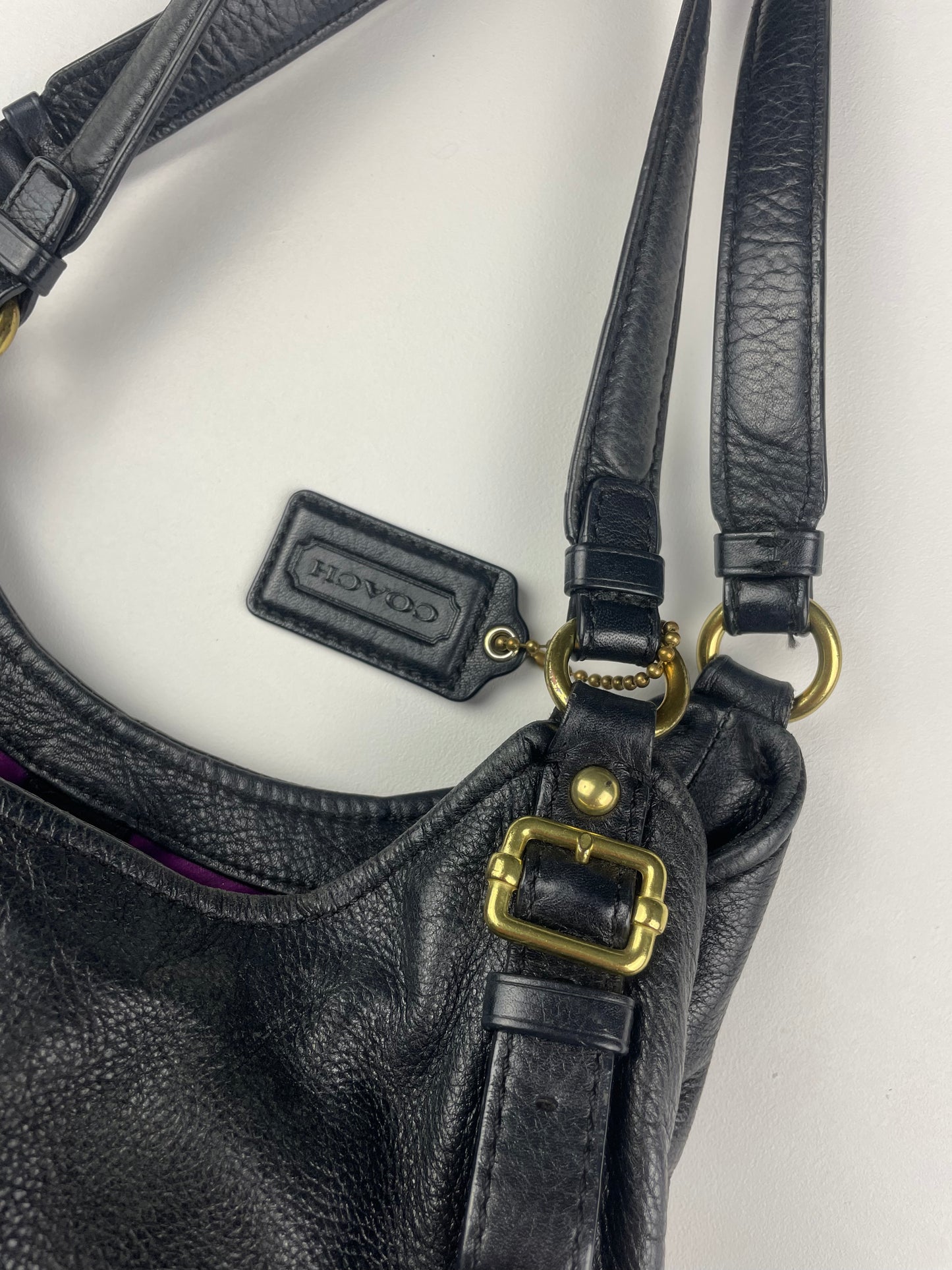 Coach Madison Maggie Black Tote