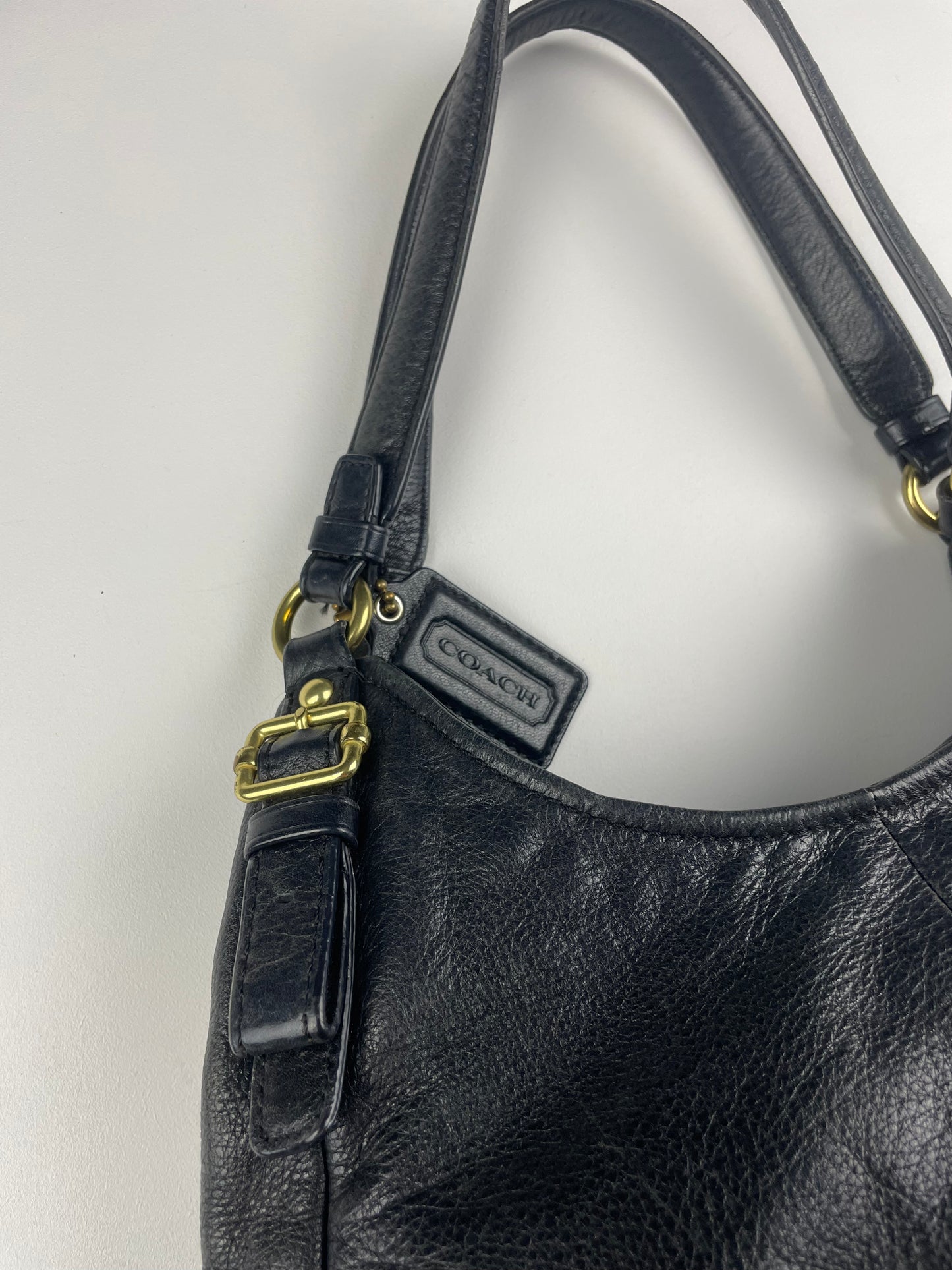 Coach Madison Maggie Black Tote