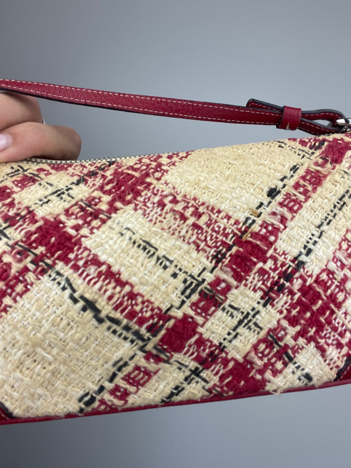 *RARE* Coach Faylyn Tweed Plaid Shoulder Bag