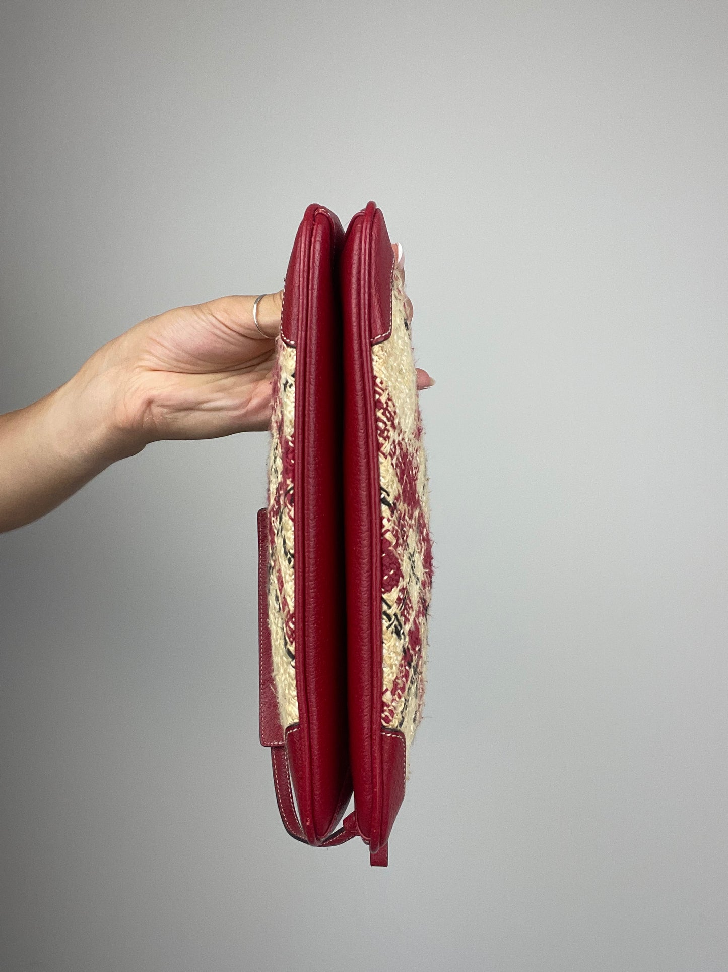 *RARE* Coach Faylyn Tweed Plaid Shoulder Bag