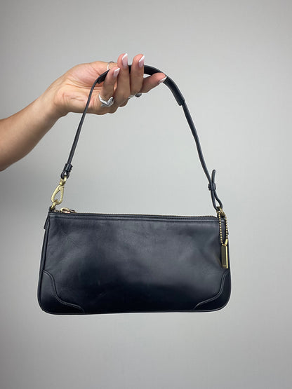 *RARE* Coach Faylyn Black Leather Shoulder Bag