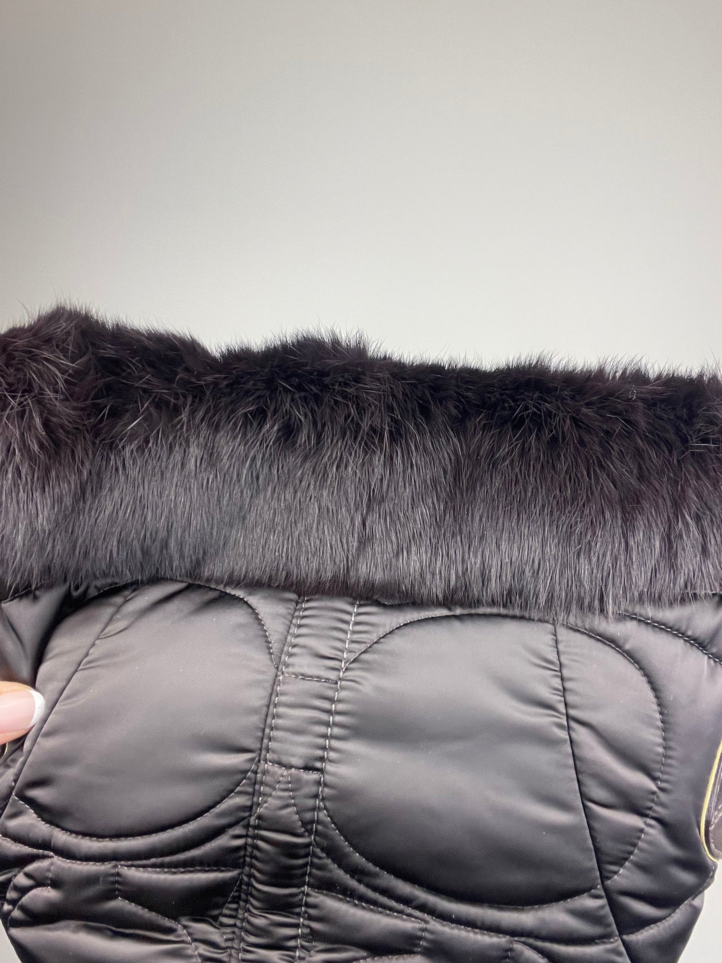 *RARE* Coach Rabbit Fur Hobo Bag in Brown