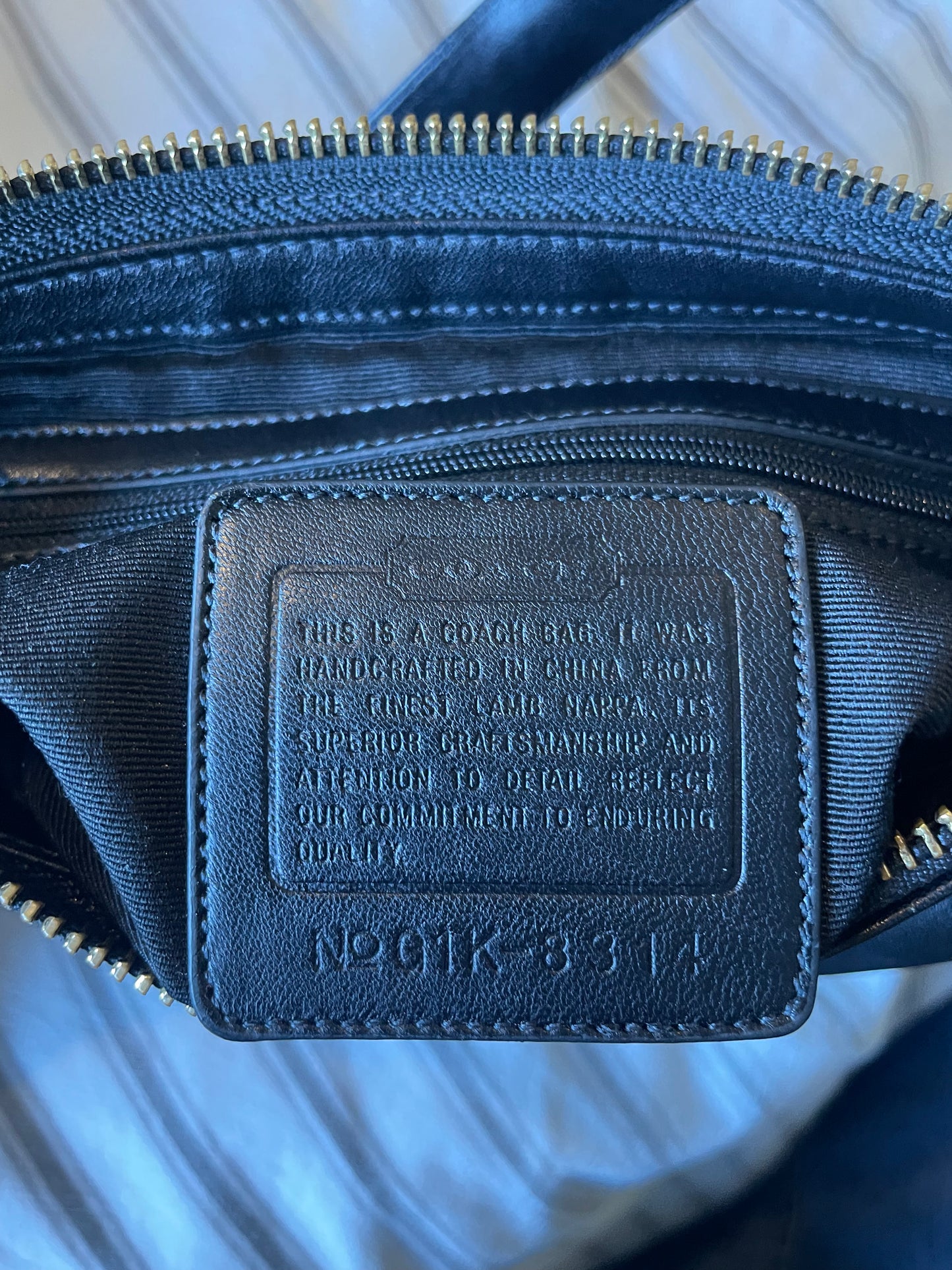 *RARE* Coach Faylyn Black Leather Shoulder Bag