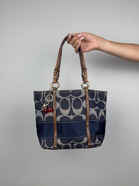 Coach Legacy Denim Tote Bag