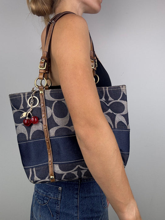 Coach Legacy Denim Tote Bag
