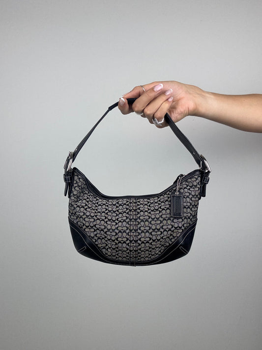 Coach Signature Mini C Hobo Bag
