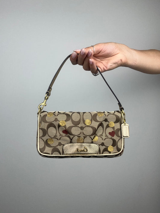 Coach Signature Secret Admirer Hearts Bag