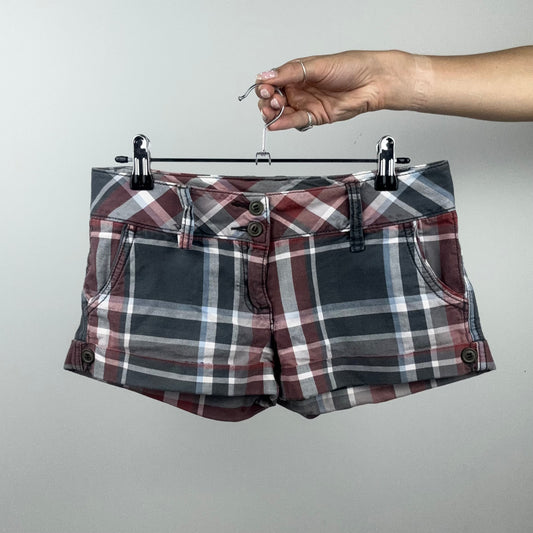 Hollister Plaid Mini Shorts