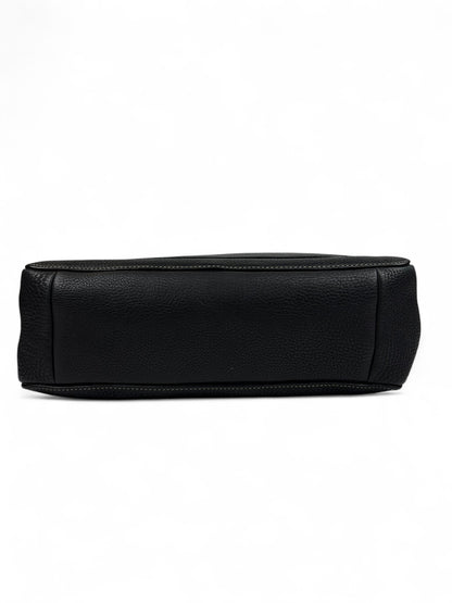 Coach Chelsea Pebbled Leather Turn Lock Shoulder Bag