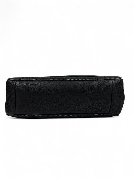Coach Chelsea Pebbled Leather Turn Lock Shoulder Bag
