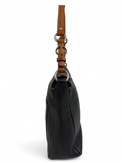 Coach Chelsea Pebbled Leather Turn Lock Shoulder Bag