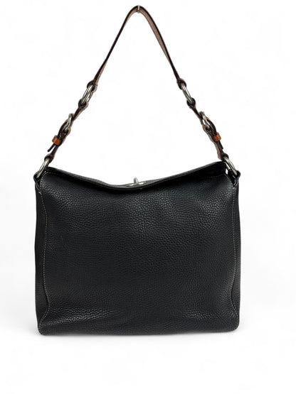 Coach Chelsea Pebbled Leather Turn Lock Shoulder Bag