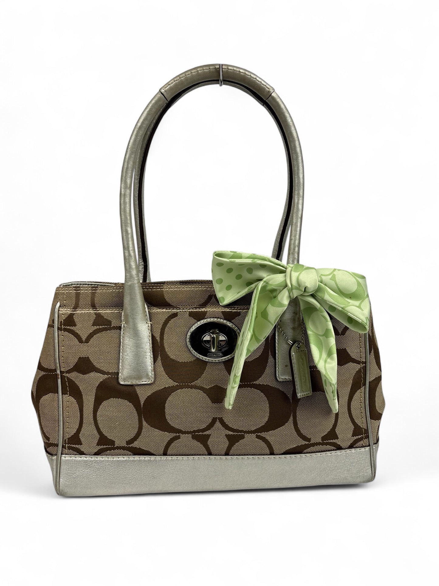 Coach Signature Hamptons Satchel