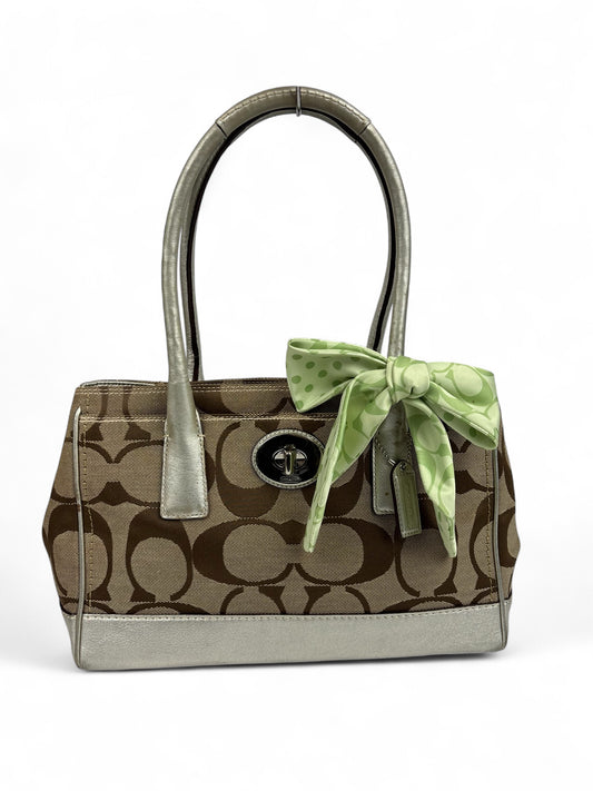 Coach Signature Hamptons Satchel