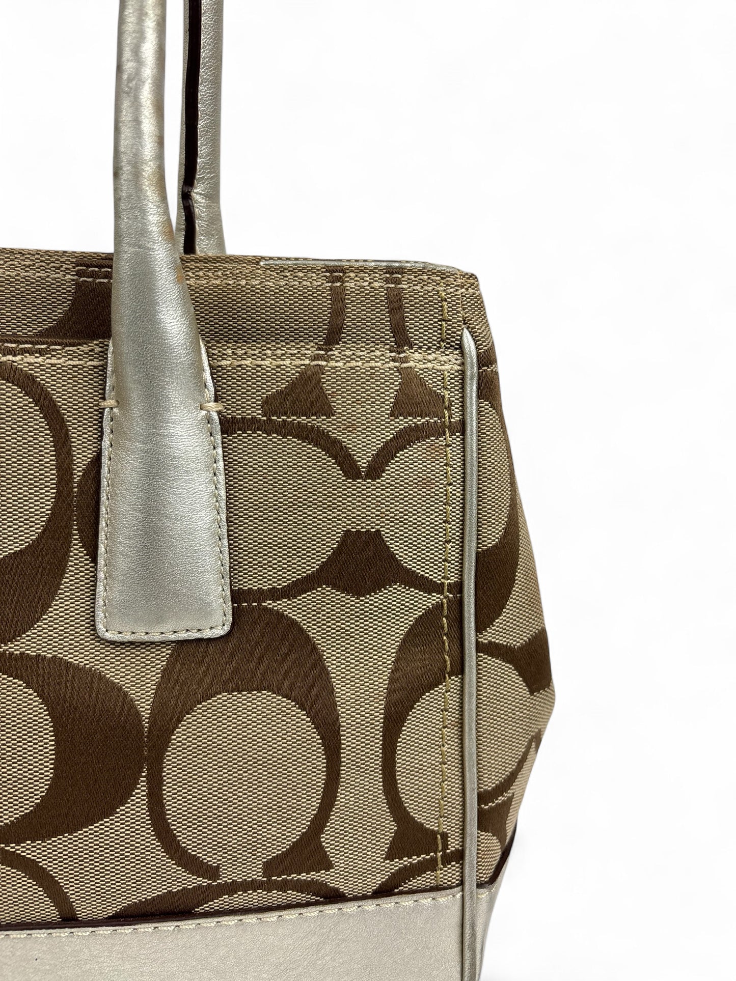 Coach Signature Hamptons Satchel