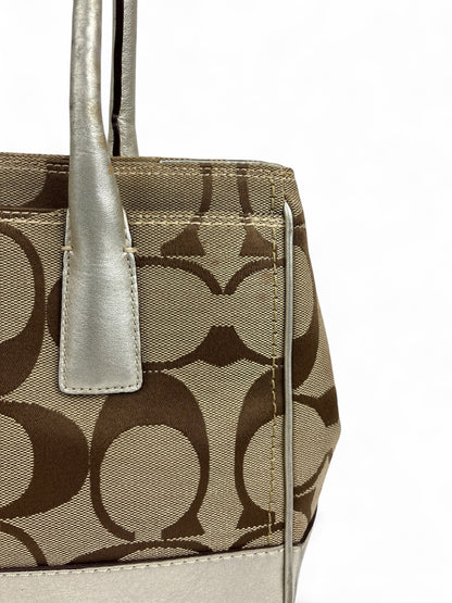 Coach Signature Hamptons Satchel