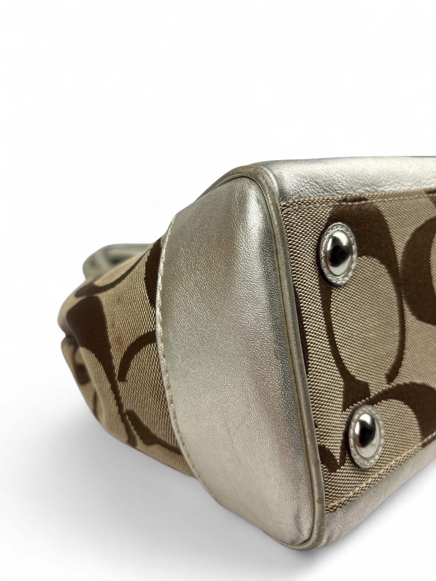 Coach Signature Hamptons Satchel